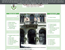 Tablet Screenshot of comune.bagnodiromagna.fc.it